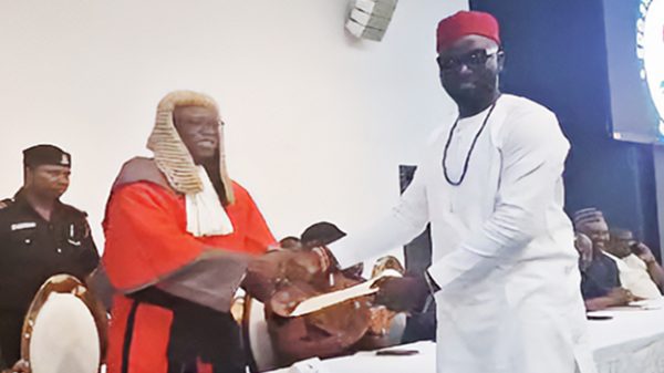 Omobayo Godwins Inaugurated As Edo Deputy Governor Know This News Network